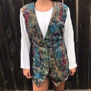 Multicolor Paisley Women's Blouse